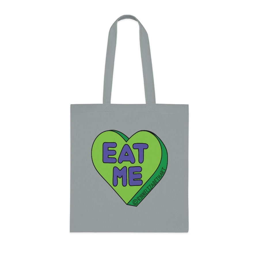 Eat Me Candy Heart Tote Bag