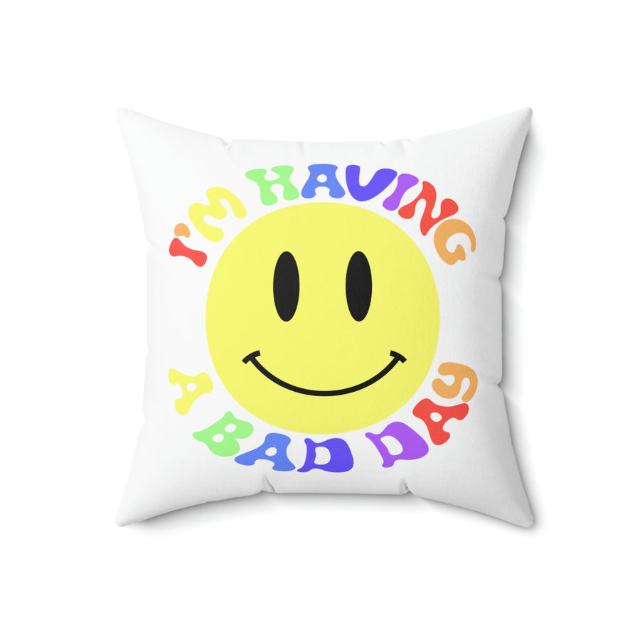 Bad Day Throw Pillow