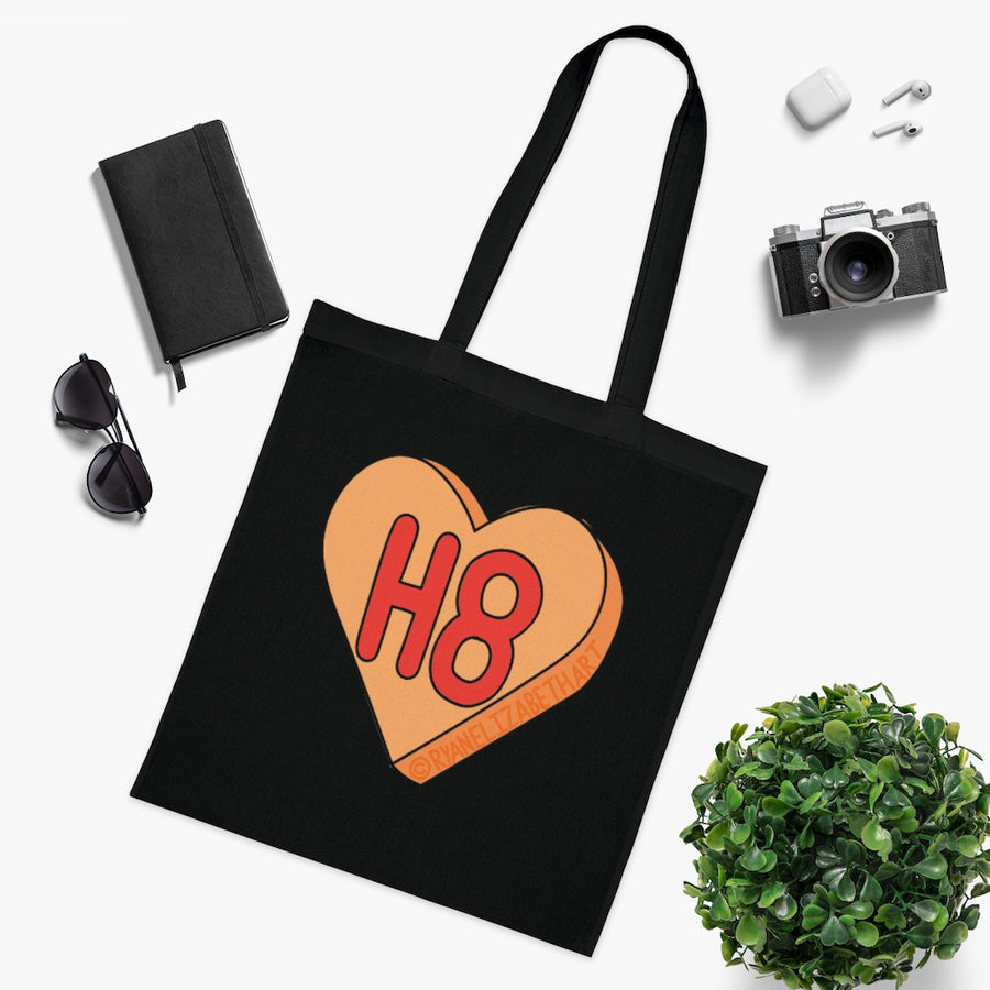 H8 Candy Heart Tote Bag