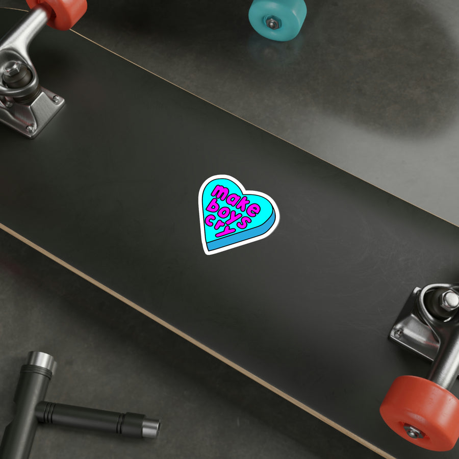 Make Boys Cry Candy Heart Stickers