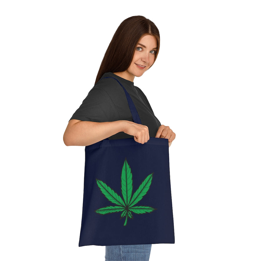 Weed Leaf Tote Bag