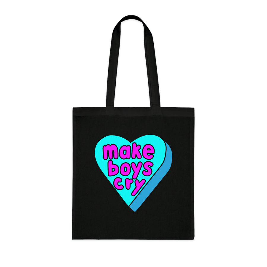 Make Boys Cry Candy Heart Tote Bag