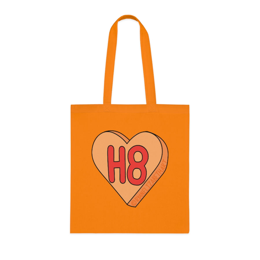 H8 Candy Heart Tote Bag