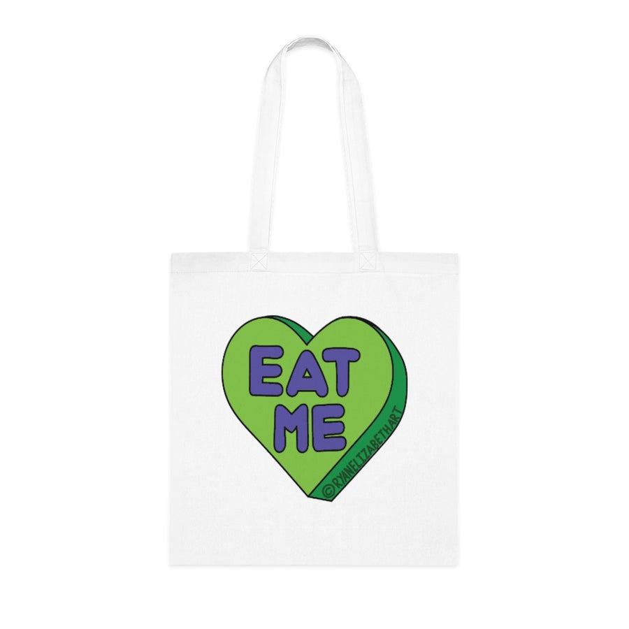 Eat Me Candy Heart Tote Bag