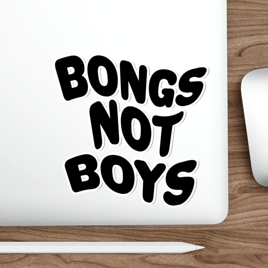 Bongs Not Boys Sticker