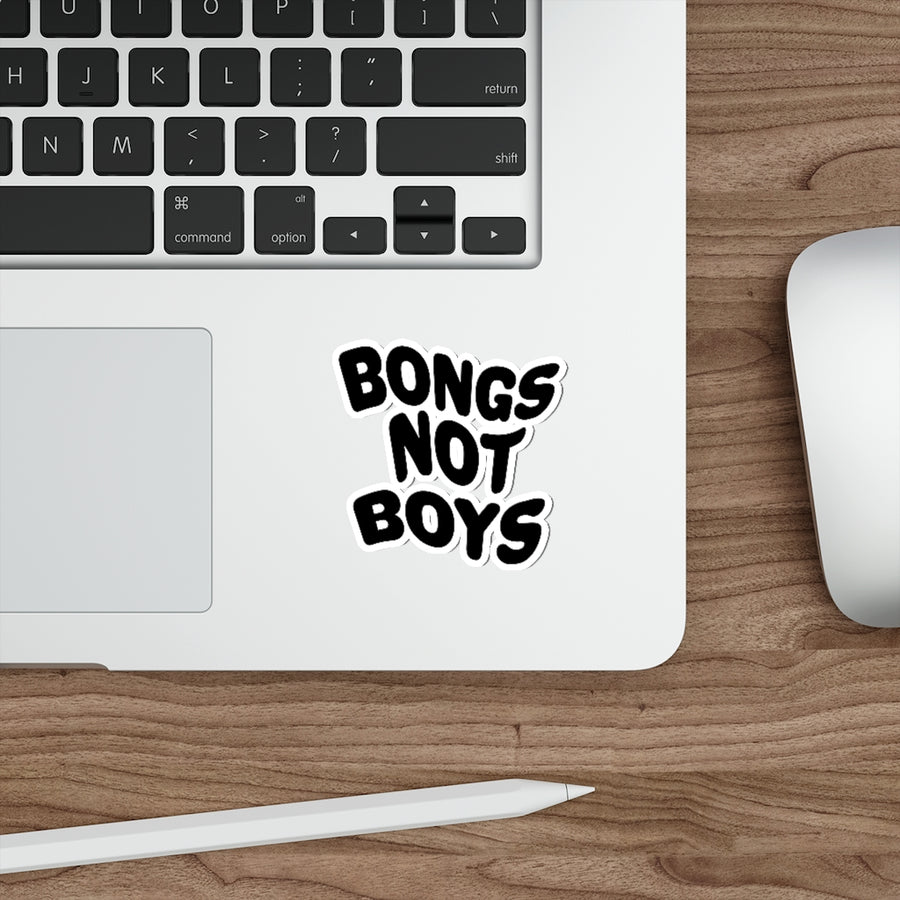 Bongs Not Boys Sticker