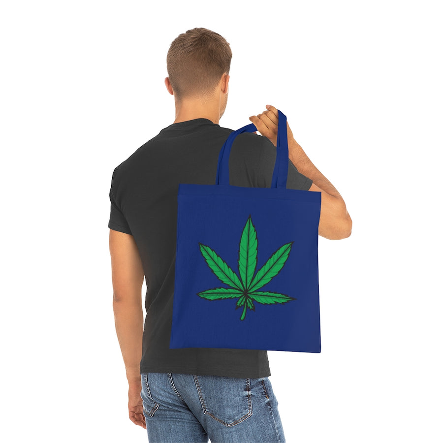 Weed Leaf Tote Bag