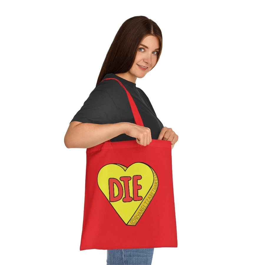 Die Candy Heart Tote Bag