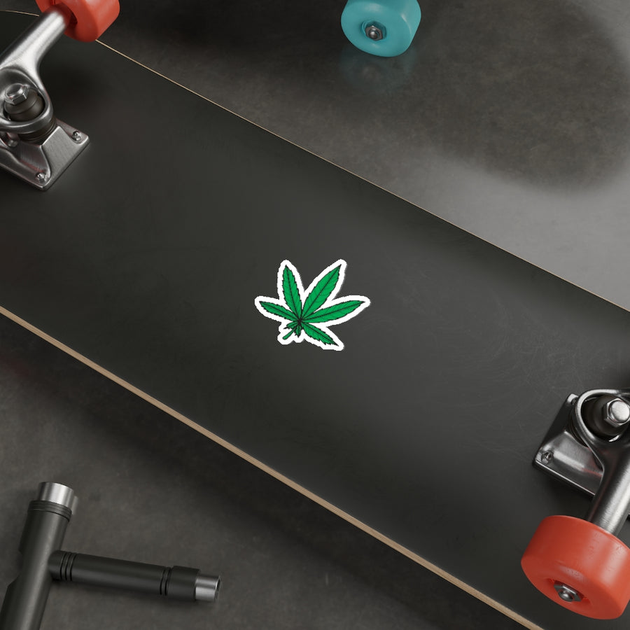 Weed Leaf Sticker