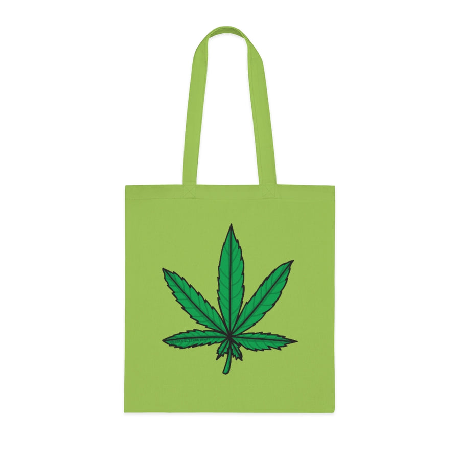 Weed Leaf Tote Bag