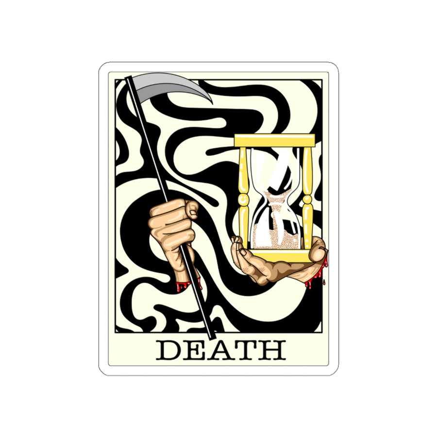 Death Tarot Card Stickers