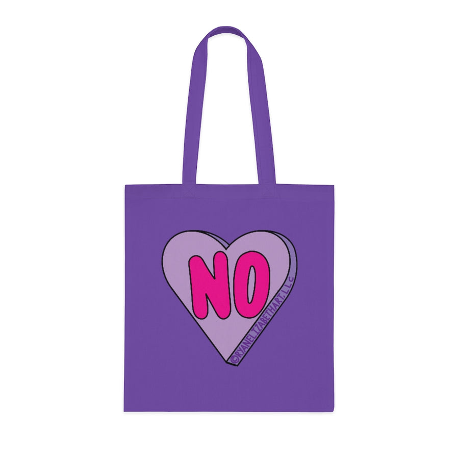 No Candy Heart Tote Bag