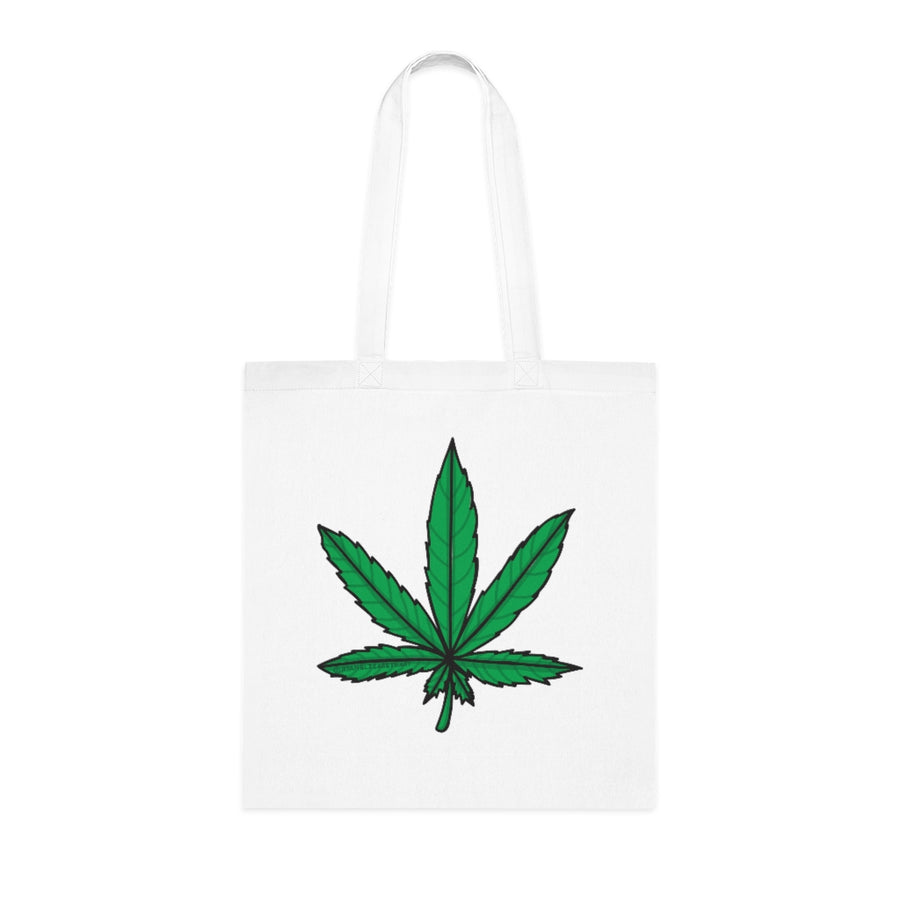 Weed Leaf Tote Bag