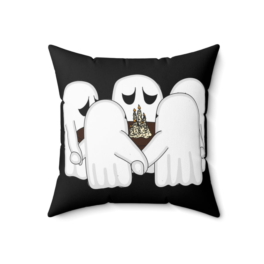 Ghost Seance Throw Pillow