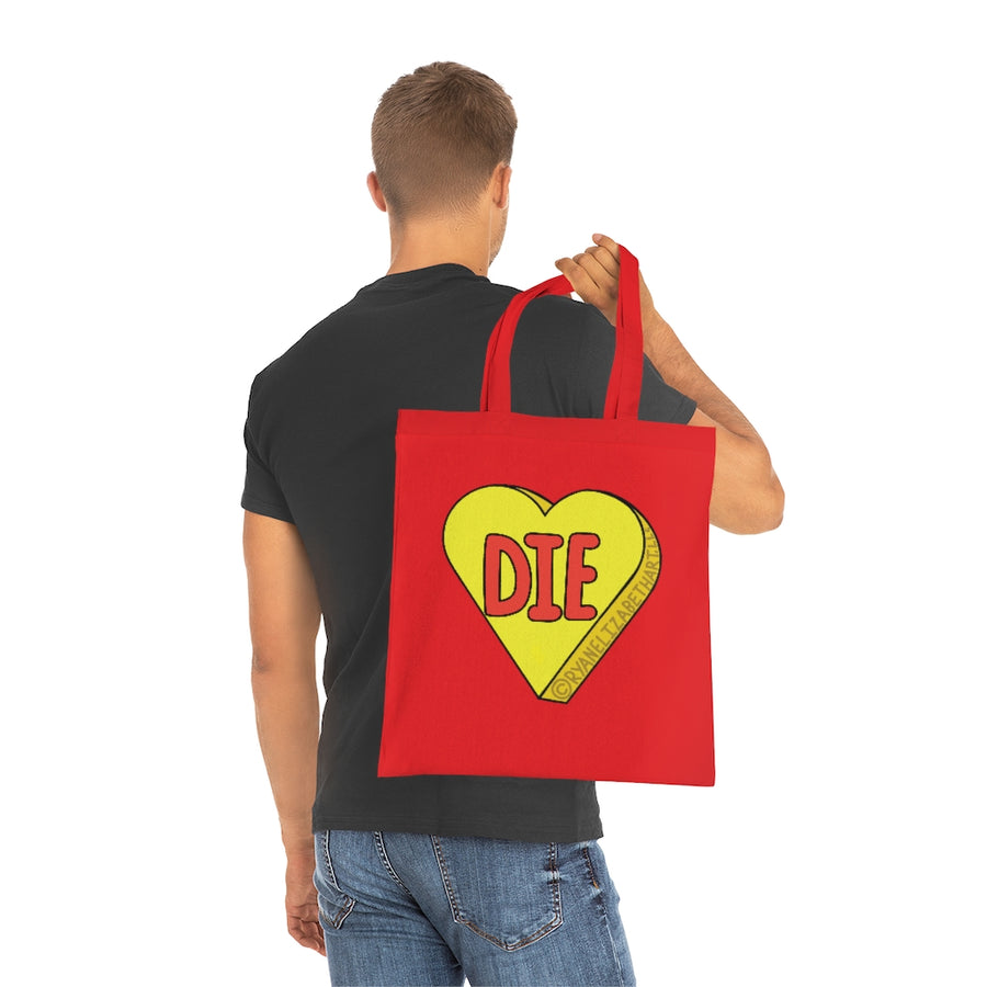 Die Candy Heart Tote Bag