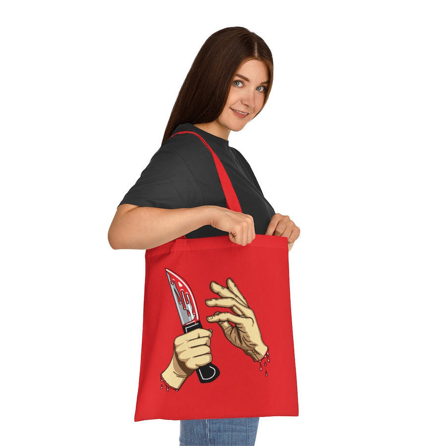 Hands & Knife Tote