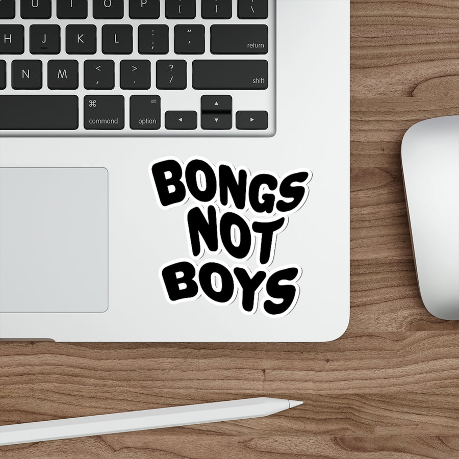 Bongs Not Boys Sticker