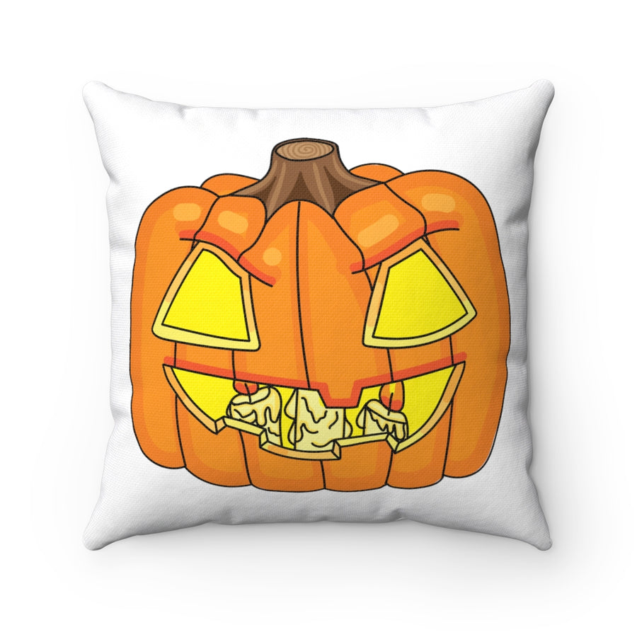 Jack-o-lantern Throw Pillow