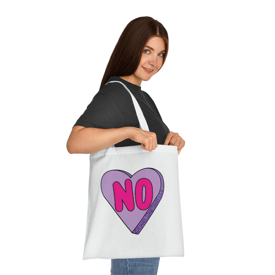 No Candy Heart Tote Bag