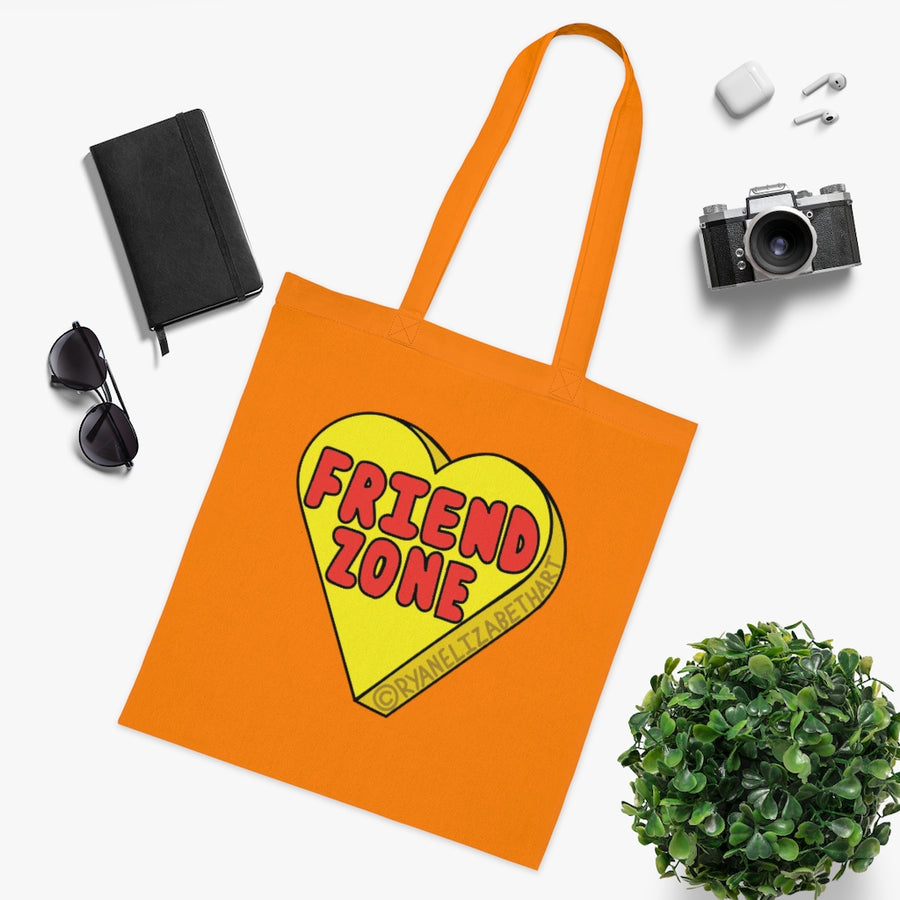 Friend Zone Candy Heart Tote Bag