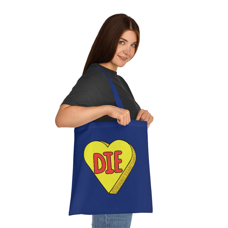 Die Candy Heart Tote Bag