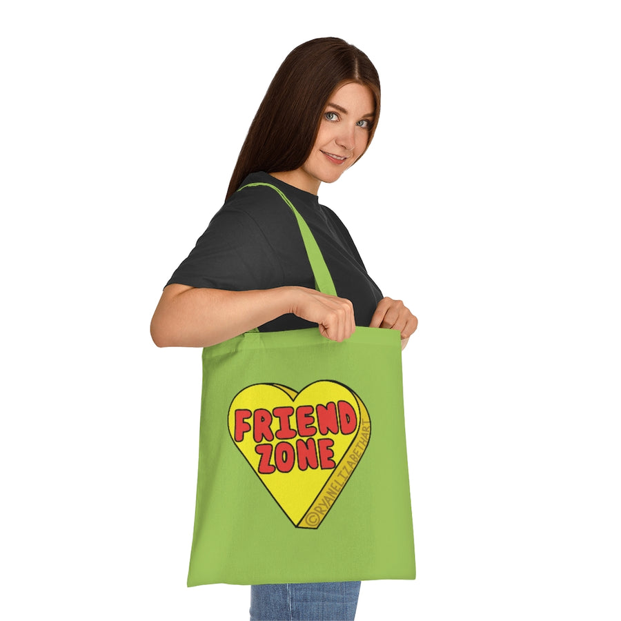 Friend Zone Candy Heart Tote Bag