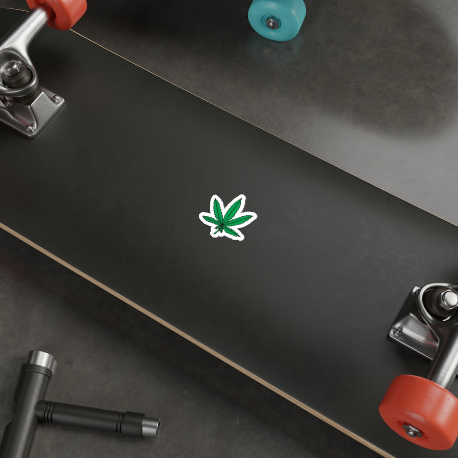 Weed Leaf Sticker