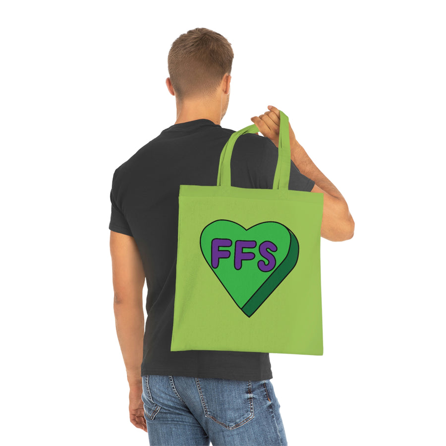 FFS Candy Heart Tote Bag