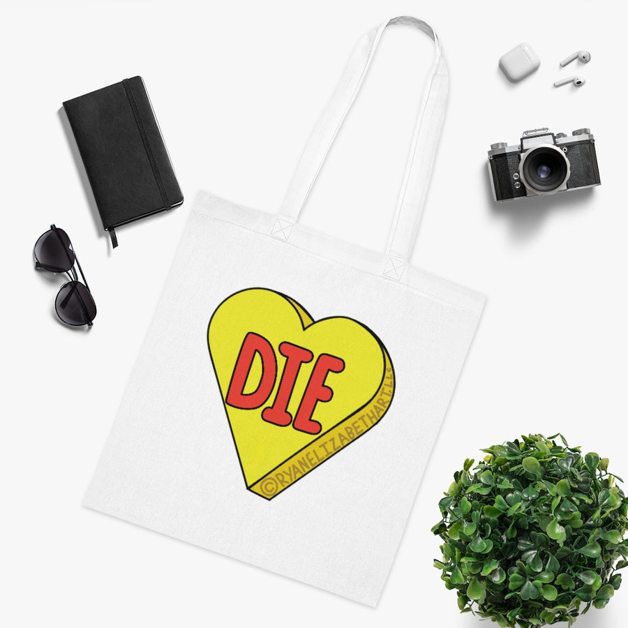 Die Candy Heart Tote Bag