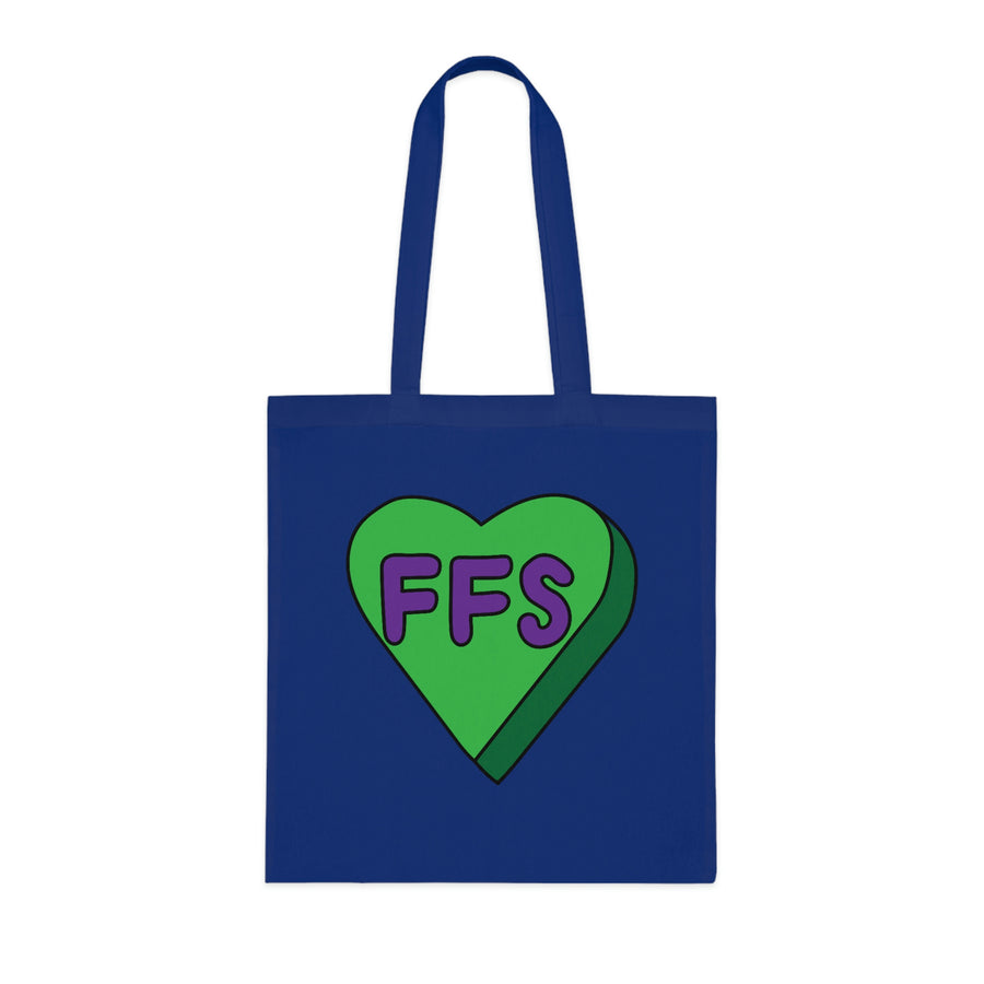 FFS Candy Heart Tote Bag