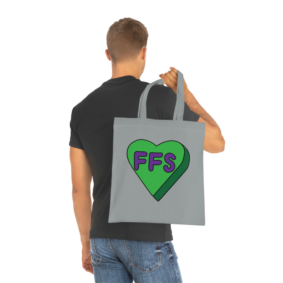 FFS Candy Heart Tote Bag