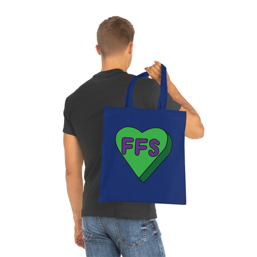 FFS Candy Heart Tote Bag