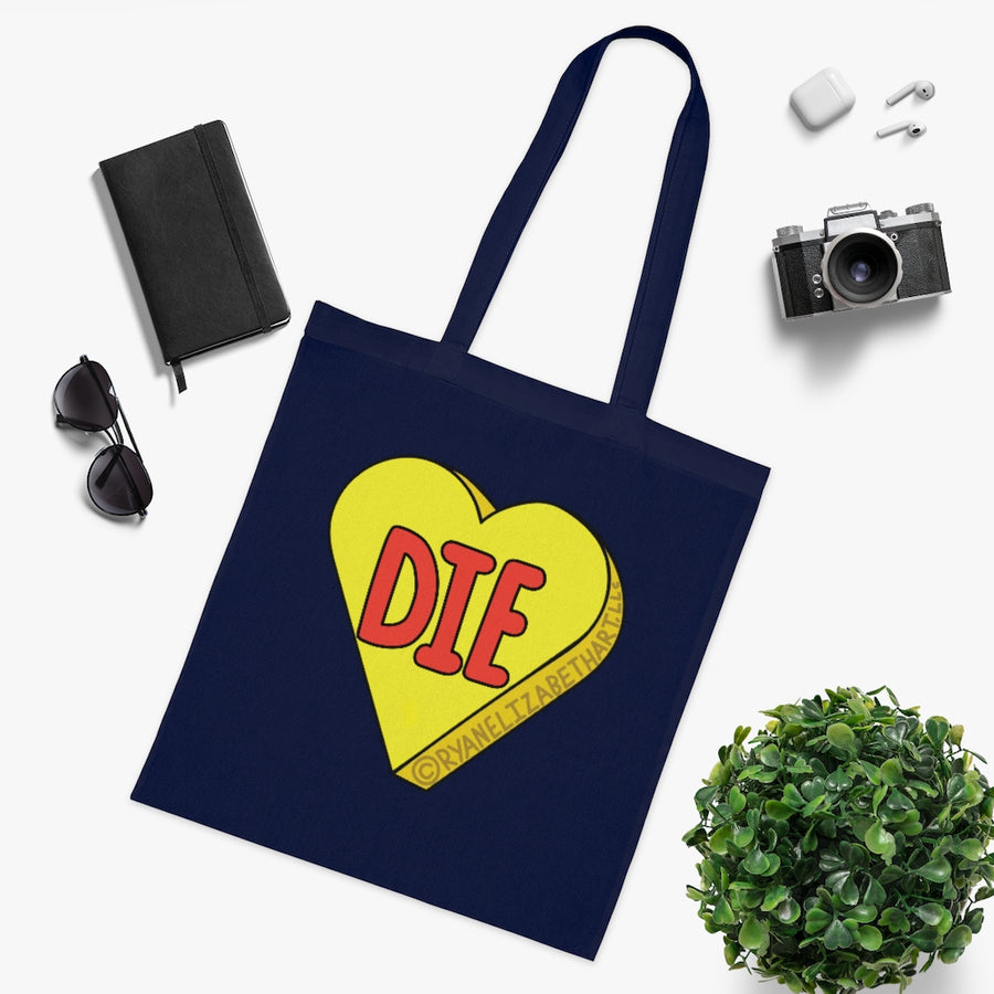 Die Candy Heart Tote Bag