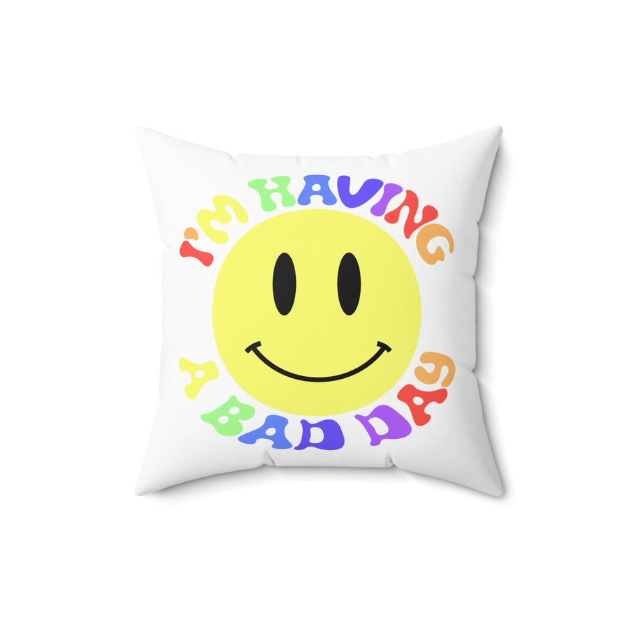 Bad Day Throw Pillow