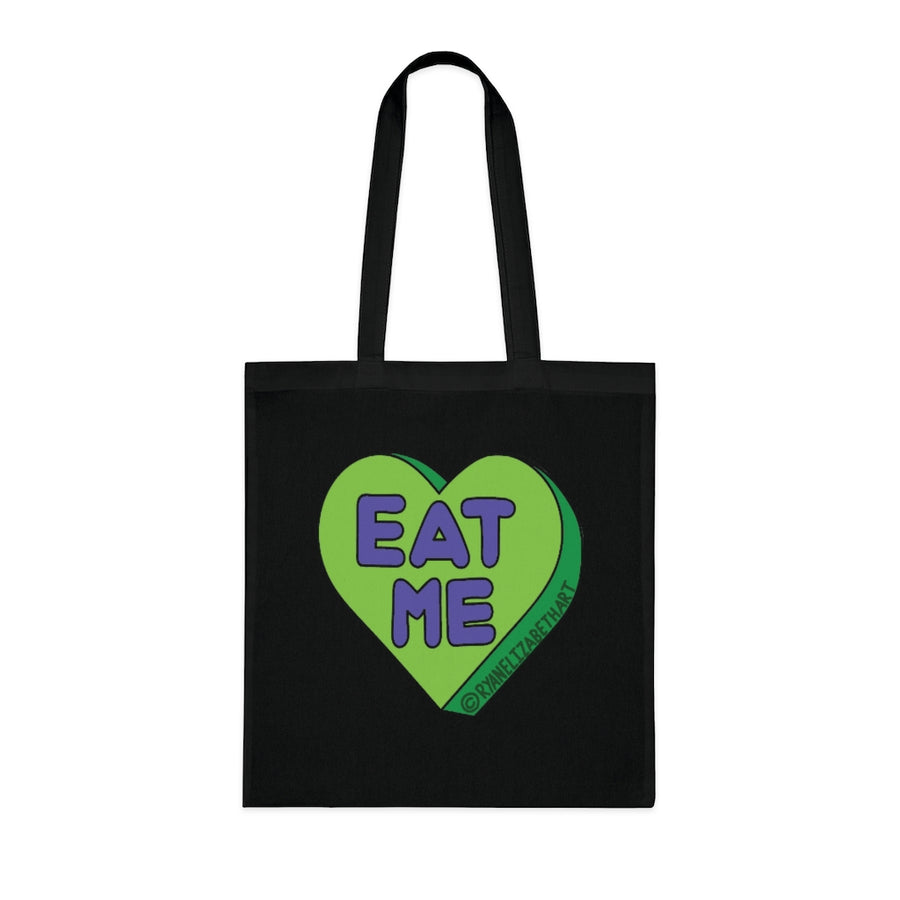 Eat Me Candy Heart Tote Bag