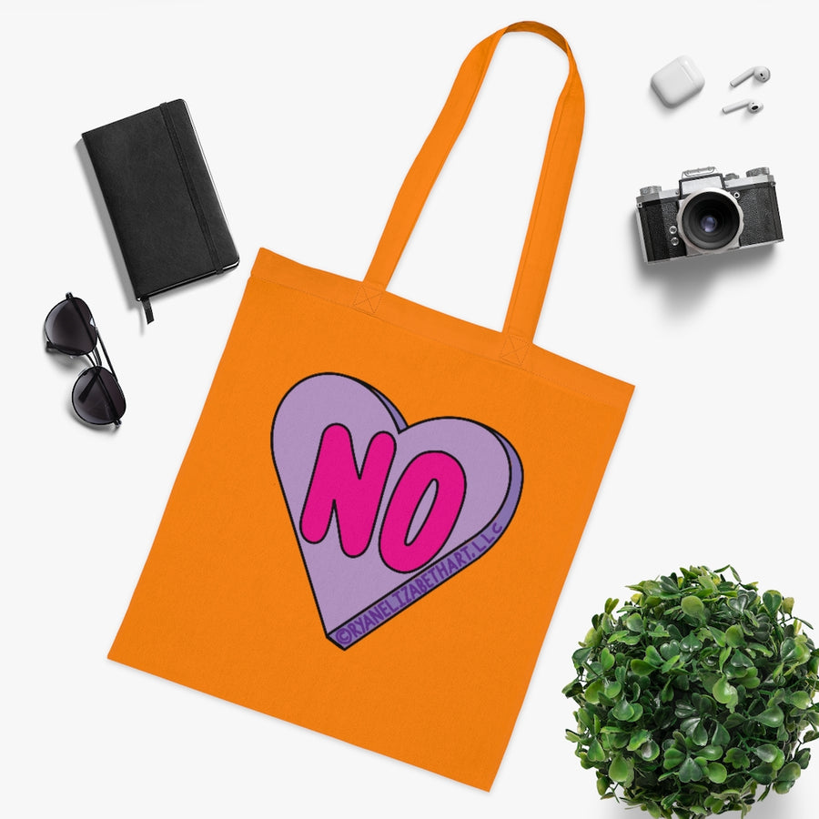 No Candy Heart Tote Bag