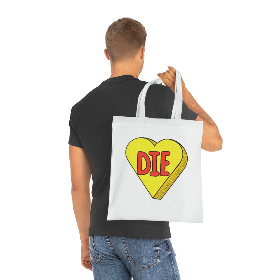 Die Candy Heart Tote Bag