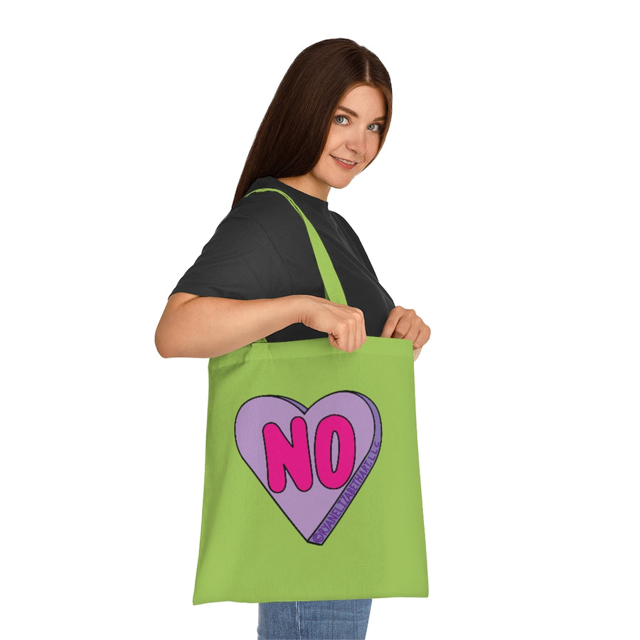 No Candy Heart Tote Bag