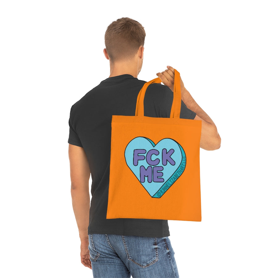 Fck Me Candy Heart Tote Bag