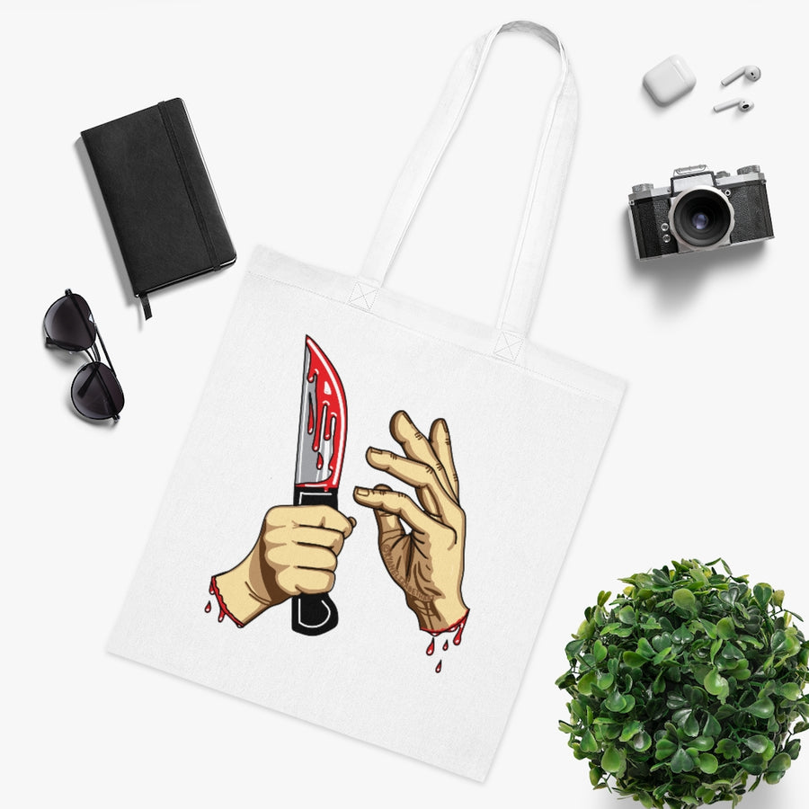 Hands & Knife Tote