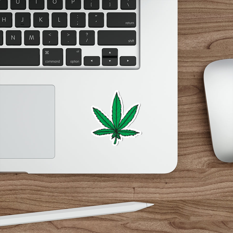 Weed Leaf Sticker