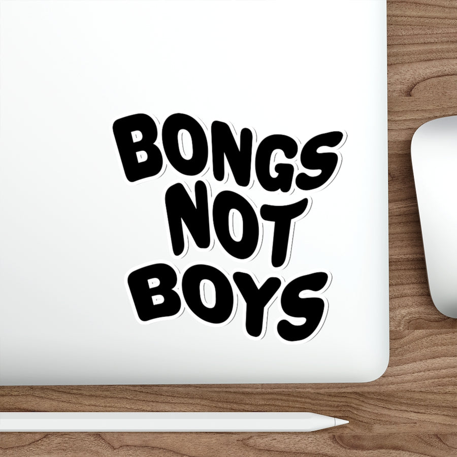 Bongs Not Boys Sticker