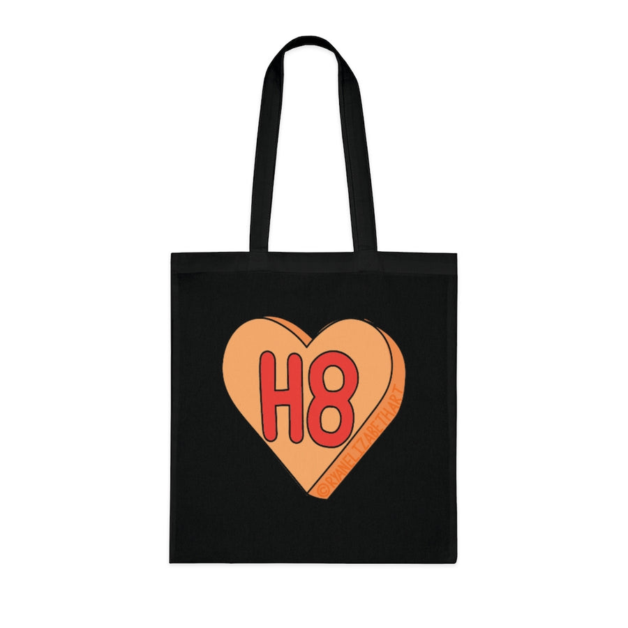 H8 Candy Heart Tote Bag