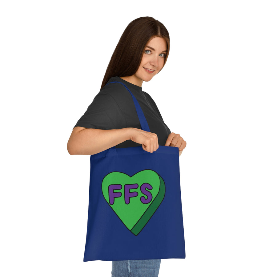 FFS Candy Heart Tote Bag