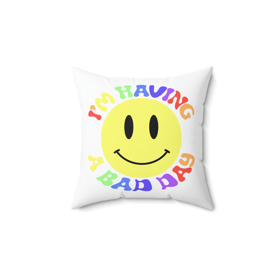 Bad Day Throw Pillow