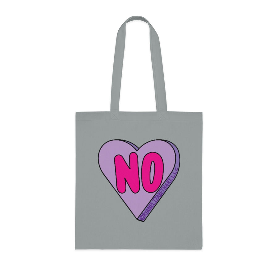 No Candy Heart Tote Bag