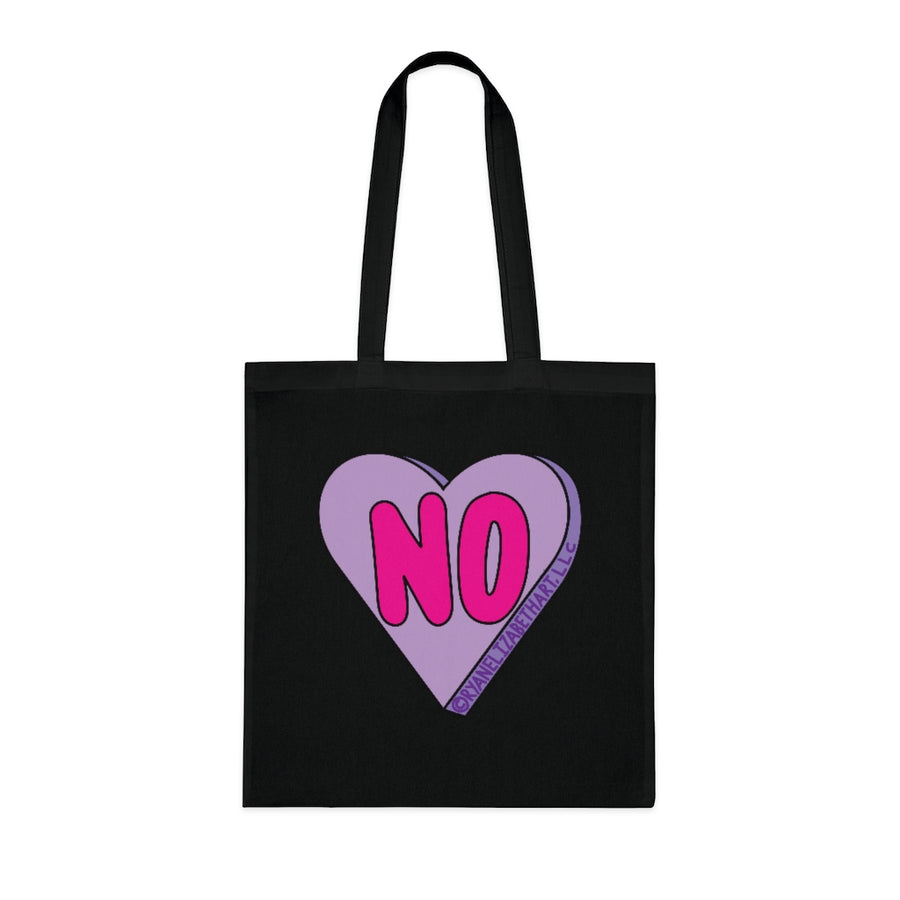 No Candy Heart Tote Bag