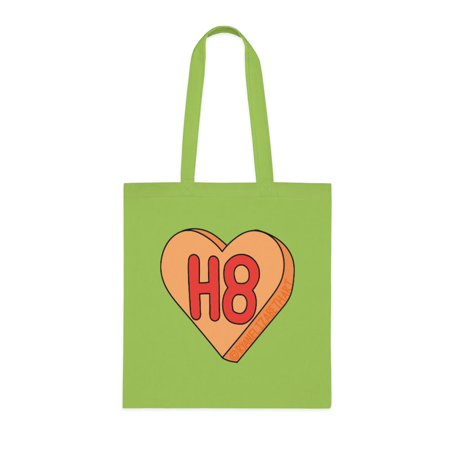 H8 Candy Heart Tote Bag