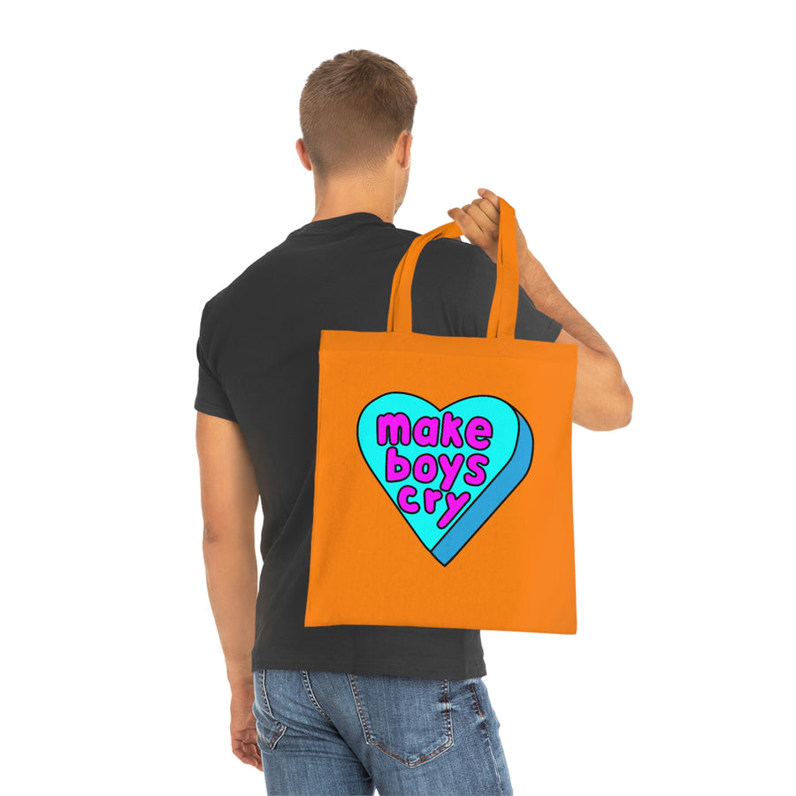 Make Boys Cry Candy Heart Tote Bag