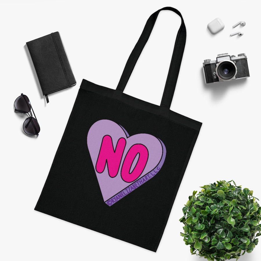 No Candy Heart Tote Bag